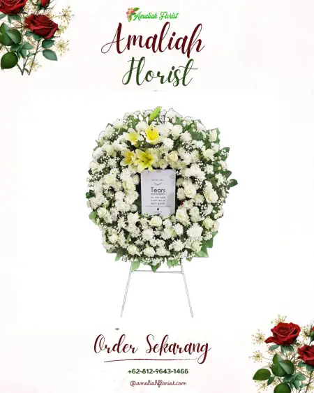 Krans Bunga Duka Tawengan