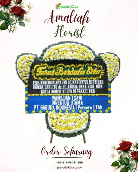Papan Bunga Duka Tawengan